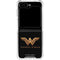 DC Comics Wonder Woman Gold Emblem Galaxy Z Flip5 5G Clear Case