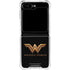 DC Comics Wonder Woman Gold Emblem Galaxy Z Flip5 5G Clear Case