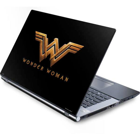 DC Comics Wonder Woman Gold Emblem Generic Laptop Skin