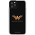 DC Comics Wonder Woman Gold Emblem iPhone 11 Pro Clear Case