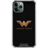 DC Comics Wonder Woman Gold Emblem iPhone 11 Pro Max Clear Case