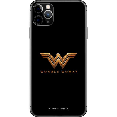 DC Comics Wonder Woman Gold Emblem iPhone 11 Pro Max Skin
