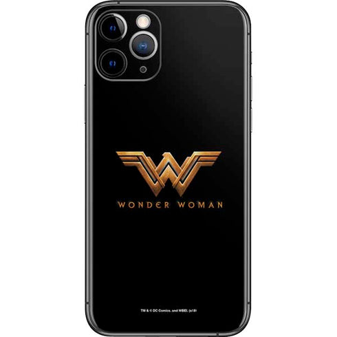 DC Comics Wonder Woman Gold Emblem iPhone 11 Pro Skin