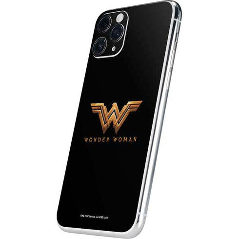 DC Comics Wonder Woman Gold Emblem iPhone 11 Pro Skin