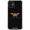 DC Comics Wonder Woman Gold Emblem iPhone 12 Clear Case