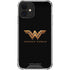 DC Comics Wonder Woman Gold Emblem iPhone 12 Clear Case