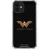 DC Comics Wonder Woman Gold Emblem iPhone 12 Mini Clear Case