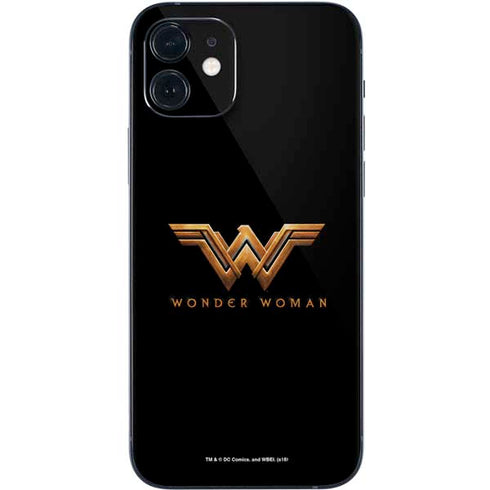 DC Comics Wonder Woman Gold Emblem iPhone 12 Mini Skin