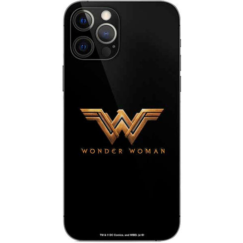 DC Comics Wonder Woman Gold Emblem iPhone 12 Pro Skin