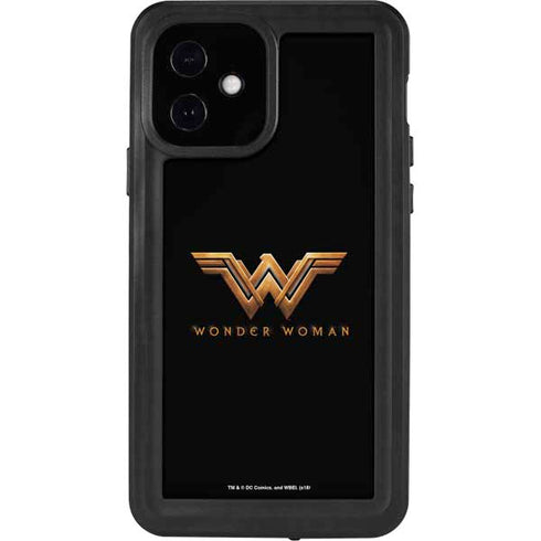 DC Comics Wonder Woman Gold Emblem iPhone 12 Waterproof Case