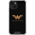 DC Comics Wonder Woman Gold Emblem iPhone 13 Clear Case