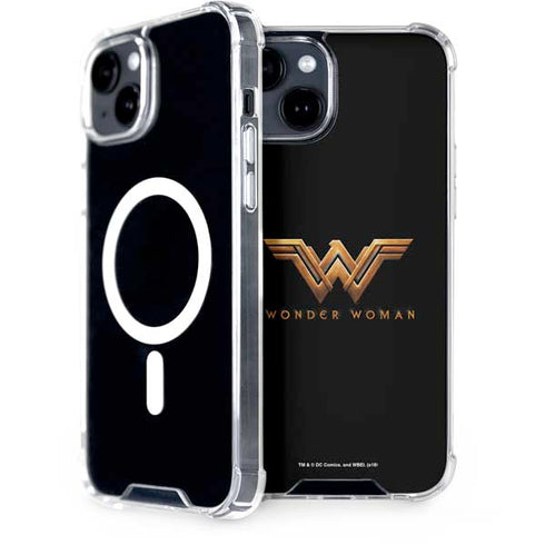 DC Comics Wonder Woman Gold Emblem iPhone 13 MagSafe Case