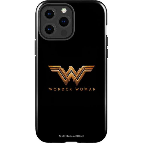 DC Comics Wonder Woman Gold Emblem iPhone 13 Pro Max Impact Case