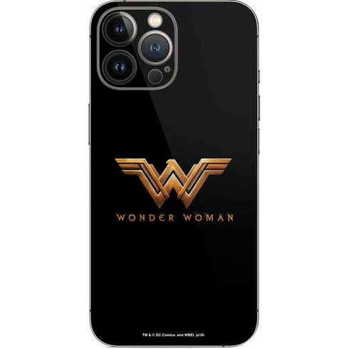 DC Comics Wonder Woman Gold Emblem iPhone 13 Pro Max Skin