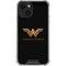 DC Comics Wonder Woman Gold Emblem iPhone 14 Clear Case