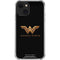DC Comics Wonder Woman Gold Emblem iPhone 14 Plus Clear Case