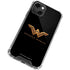 DC Comics Wonder Woman Gold Emblem iPhone 14 Plus Clear Case