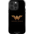 DC Comics Wonder Woman Gold Emblem iPhone 14 Pro Impact Case