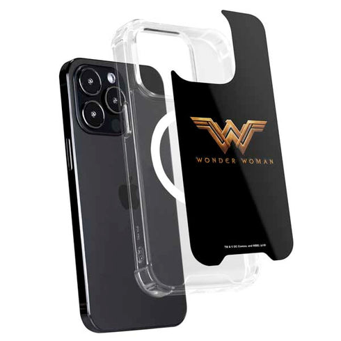 DC Comics Wonder Woman Gold Emblem iPhone 15 Pro Max MagSafe Case