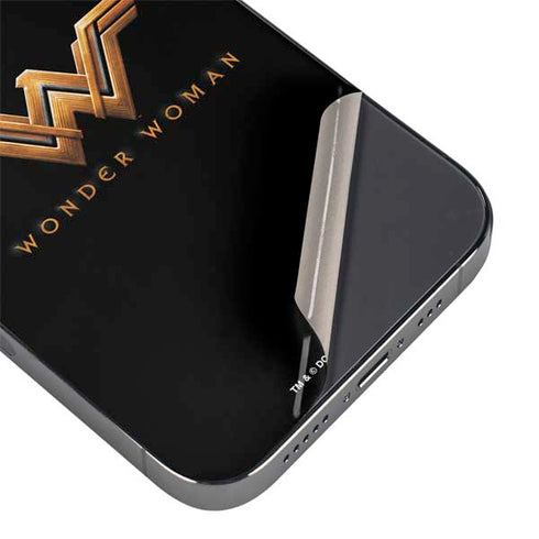 DC Comics Wonder Woman Gold Emblem iPhone 14 Pro Max Skin