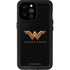 DC Comics Wonder Woman Gold Emblem iPhone 14 Pro Max Waterproof Case