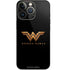 DC Comics Wonder Woman Gold Emblem iPhone 14 Pro Skin