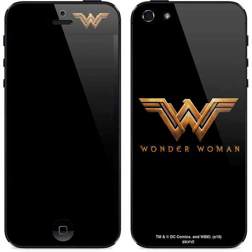 DC Comics Wonder Woman Gold Emblem iPhone 5/5s/5SE Skin