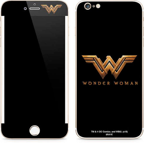 DC Comics Wonder Woman Gold Emblem iPhone 6/6s Plus Skin