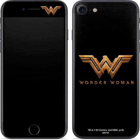 DC Comics Wonder Woman Gold Emblem iPhone SE (2nd & 3rd Gen) Skin