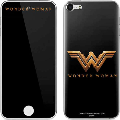 DC Comics Wonder Woman Gold Emblem Apple iPod Skin