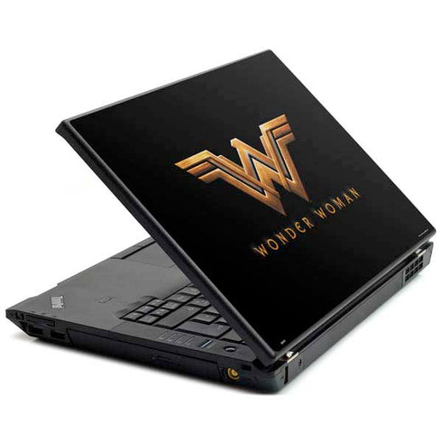 DC Comics Wonder Woman Gold Emblem Lenovo T420 Skin