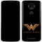 DC Comics Wonder Woman Gold Emblem Moto E5 Plus Skin