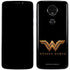 DC Comics Wonder Woman Gold Emblem Moto E5 Plus Skin