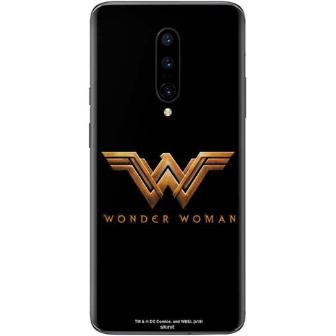 DC Comics Wonder Woman Gold Emblem OnePlus 7 Pro Skin