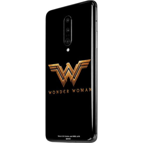 DC Comics Wonder Woman Gold Emblem OnePlus 7 Pro Skin