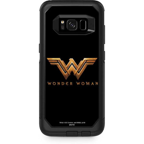 DC Comics Wonder Woman Gold Emblem Otterbox Commuter Galaxy Skin