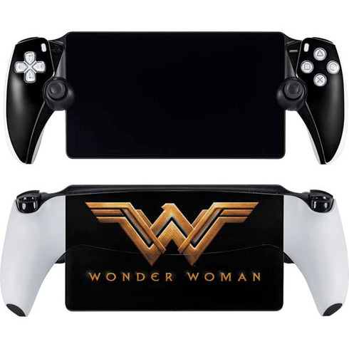 DC Comics Wonder Woman Gold Emblem PlayStation Portal Remote Player Skin