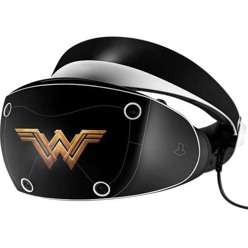 DC Comics Wonder Woman Gold Emblem PlayStation VR2 Skin