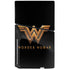 DC Comics Wonder Woman Gold Emblem PS5 Slim Disk Console Skin