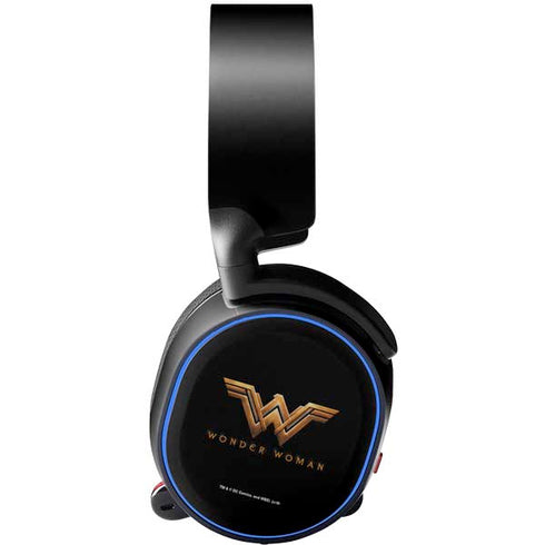DC Comics Wonder Woman Gold Emblem SteelSeries Arctis 5 Skin