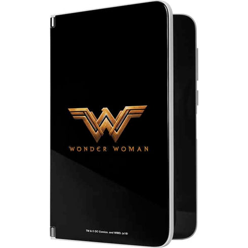 DC Comics Wonder Woman Gold Emblem Surface Duo Skin