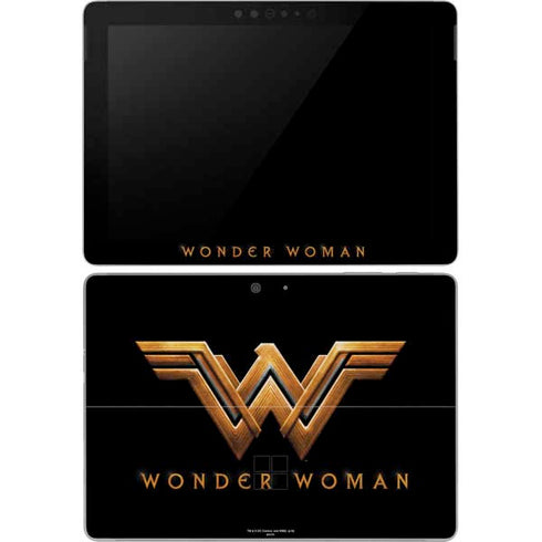 DC Comics Wonder Woman Gold Emblem Surface Go Skin