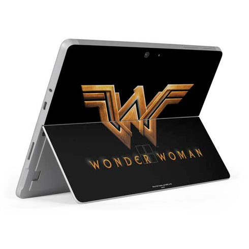 DC Comics Wonder Woman Gold Emblem Surface Go Skin