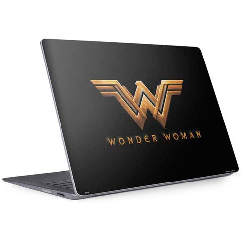 DC Comics Wonder Woman Gold Emblem Surface Laptop 2 Skin