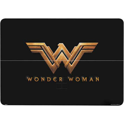 DC Comics Wonder Woman Gold Emblem Surface Laptop Studio Skin
