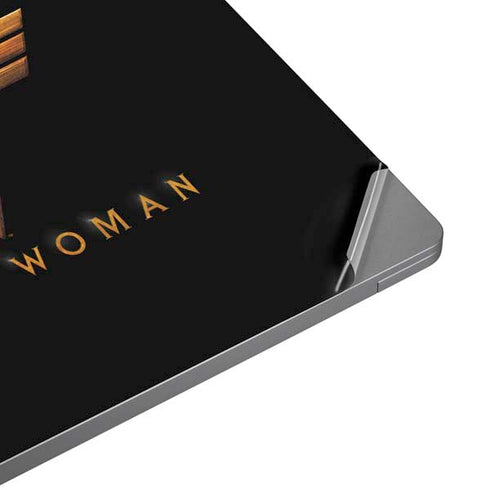 DC Comics Wonder Woman Gold Emblem Universal Laptop 18in (14.6 x 10.6in) Skin