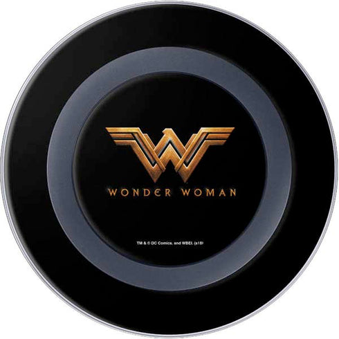DC Comics Wonder Woman Gold Emblem Wireless Charger Skin