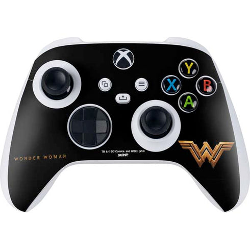 DC Comics Wonder Woman Gold Emblem Xbox Series S Controller Skin