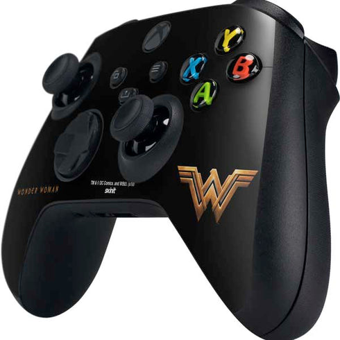 DC Comics Wonder Woman Gold Emblem Xbox Series X Controller Skin