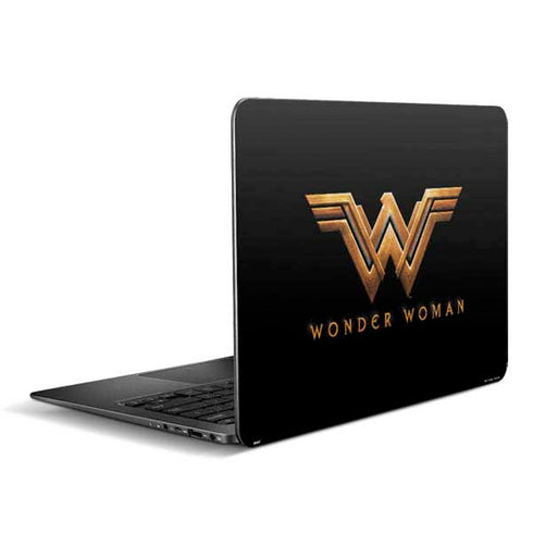 DC Comics Wonder Woman Gold Emblem Zenbook UX305FA 13.3in Skin